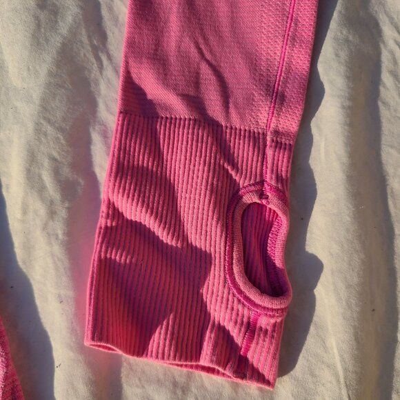 Ivivva Lululemon Swiftly Fly Tech Long Sleeve Shirt - Pink -Girls 14/Women Small - Picture 4 of 14